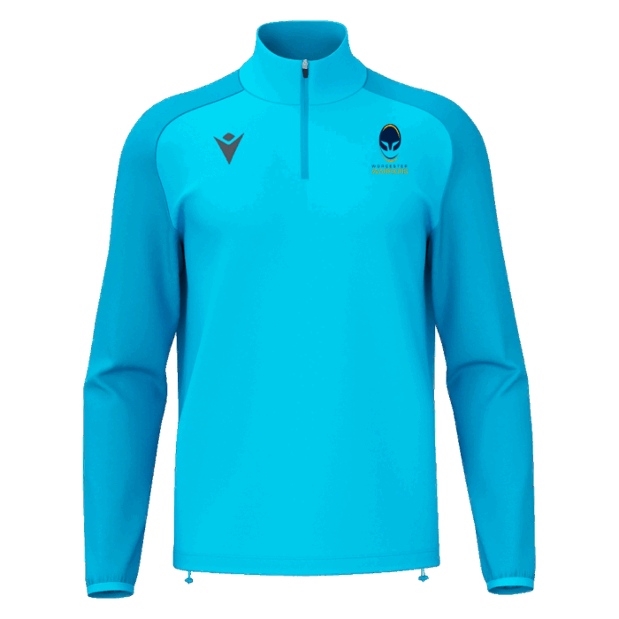 Isen 1/4 Zip Top Neon Sky JR