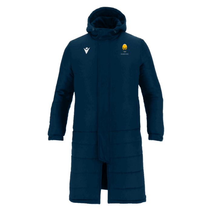 Turvey Padded Long Jacket Navy JR